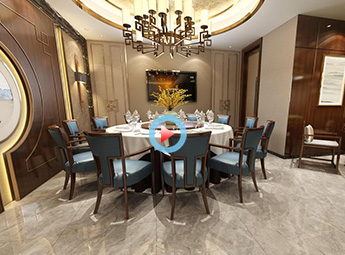 紹興餐飲包間設(shè)計(jì)裝修全景案例效果圖