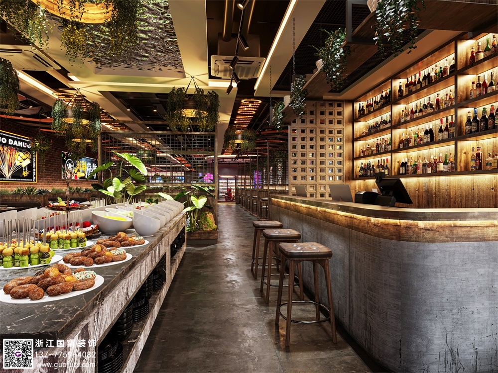 自助燒烤餐廳裝修該怎么設計？